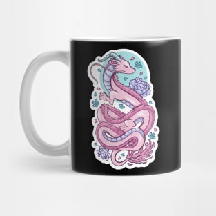 Sticker Design Asien Dragon Mug